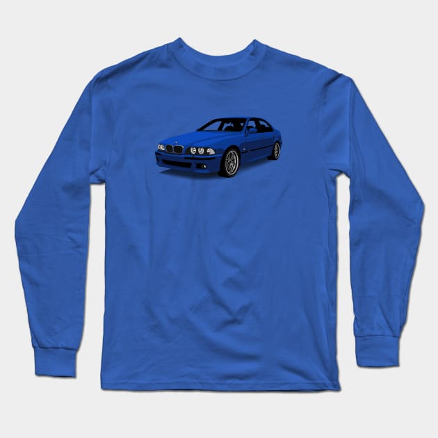 BMW e39 M5 Long Sleeve T-Shirt by taomotorsport